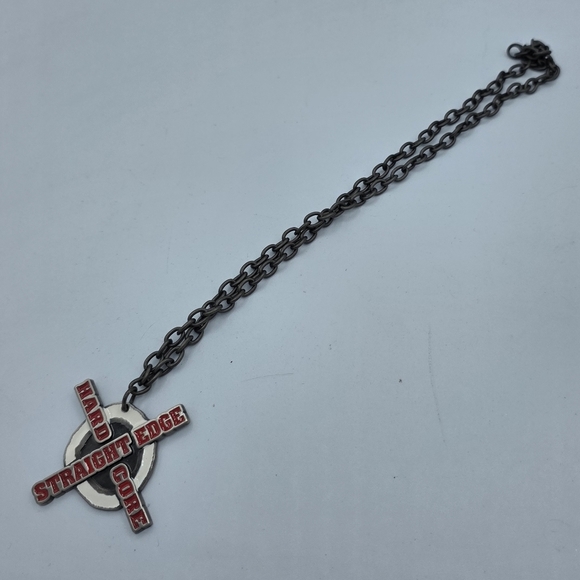 WWE CM Punk Straight Edge Hardcore Necklace - Picture 5 of 5